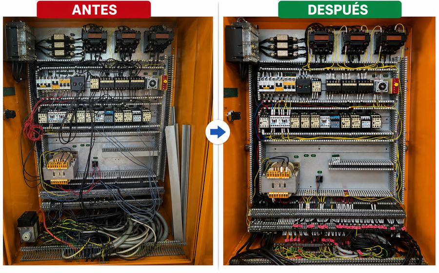 Retrofit a tableros eléctricos